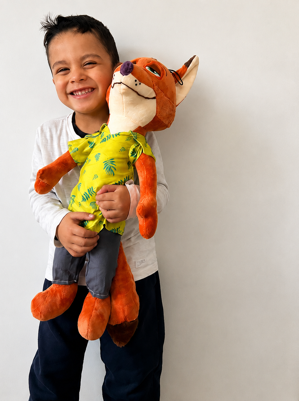 Peluche Zorrito Aventurero – Estilo Animado | 66 cm