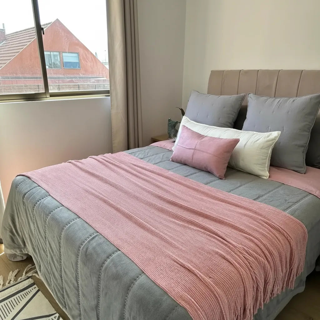 Set Renovación Invierno Refugio Rosa 7 Piezas