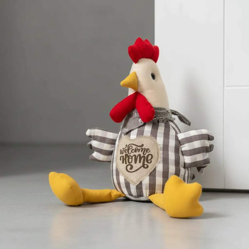 Tope De Puerta Decorativo Gallo Bienvenido (1,500 Kg) Beige Gallo