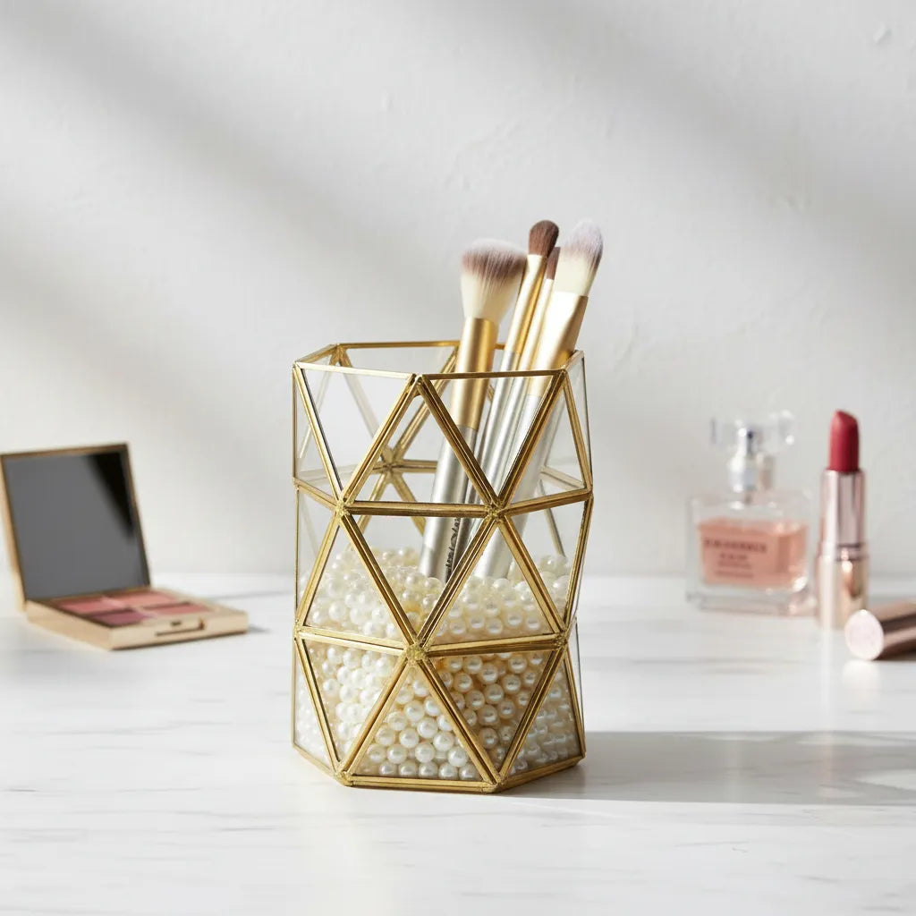 Organizador de pinceles de maquillaje