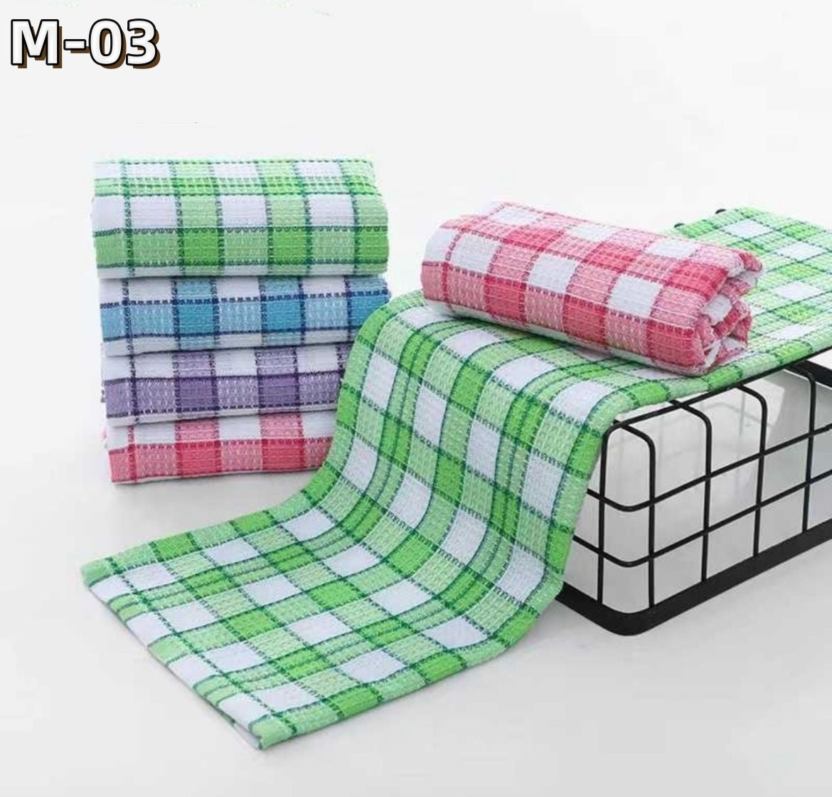 Set de 12  paños de cocina