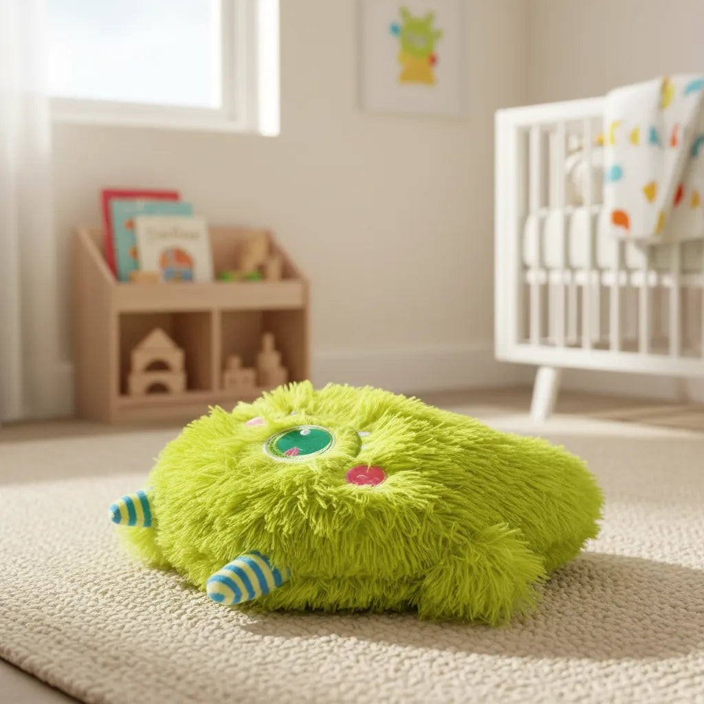 Peluche Monstruo Verde De Felpa Extra Suave 45 Cm
