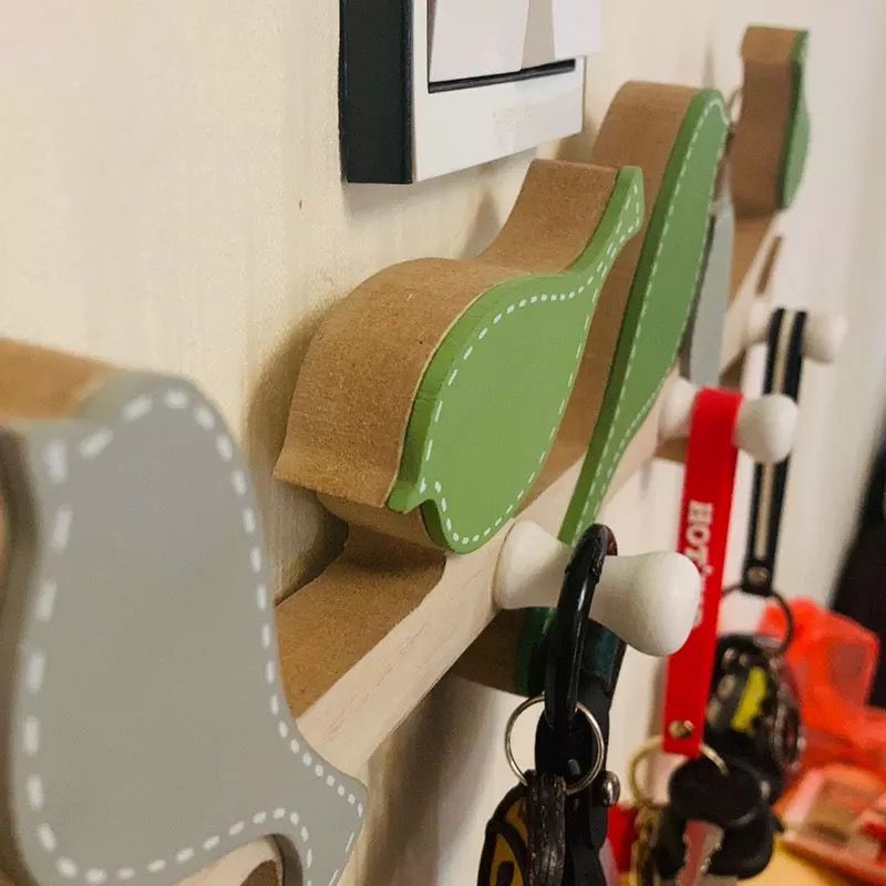 Colgador de pared diseño pájaros