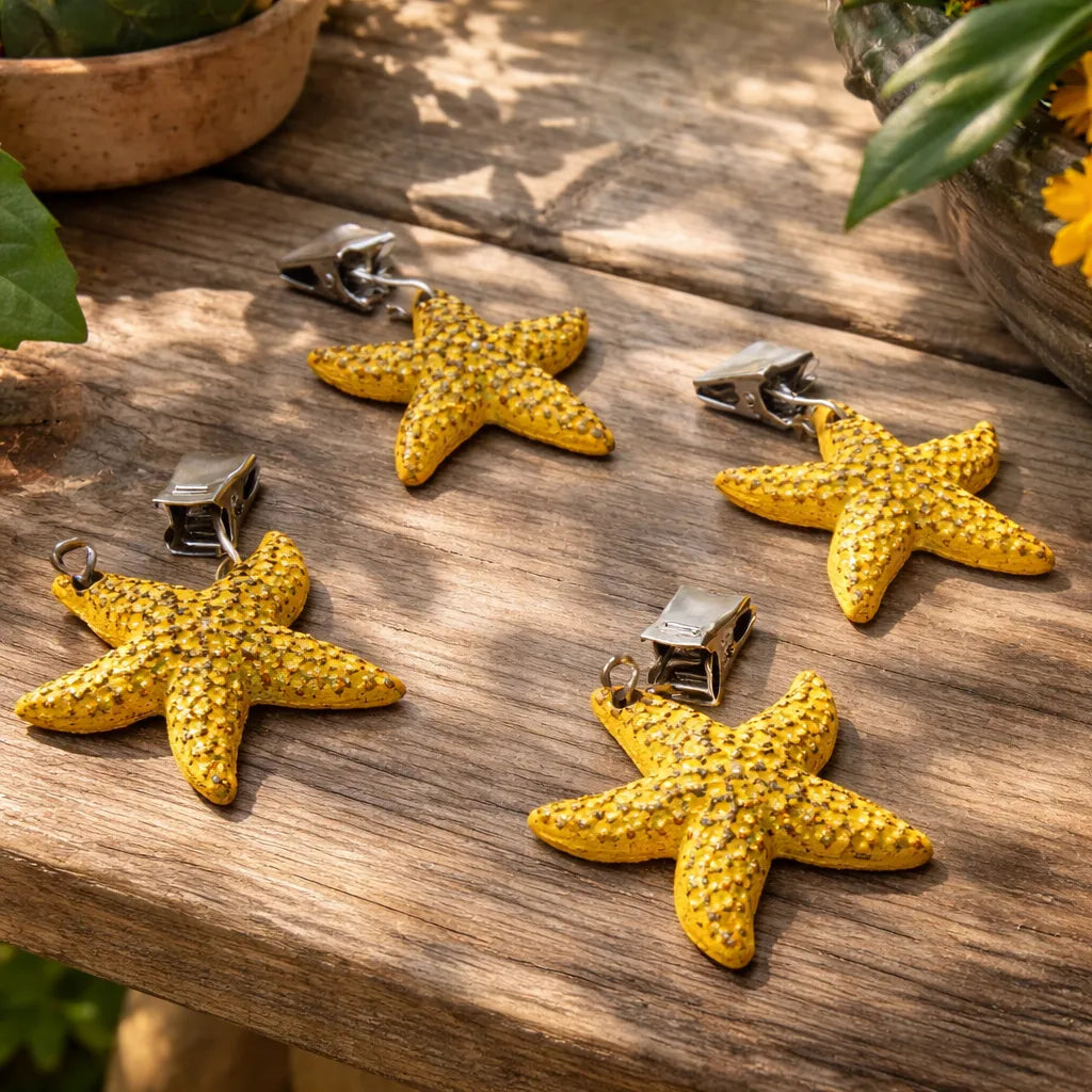 Set Pesas para Mantel Estrella | Mesa Exterior