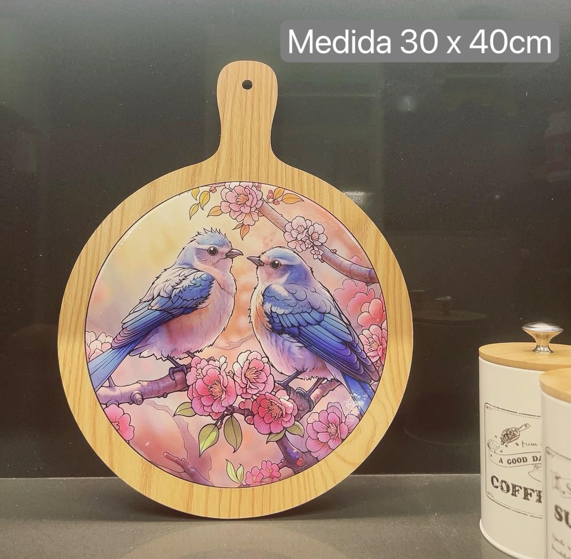 Tabla para picar decorada