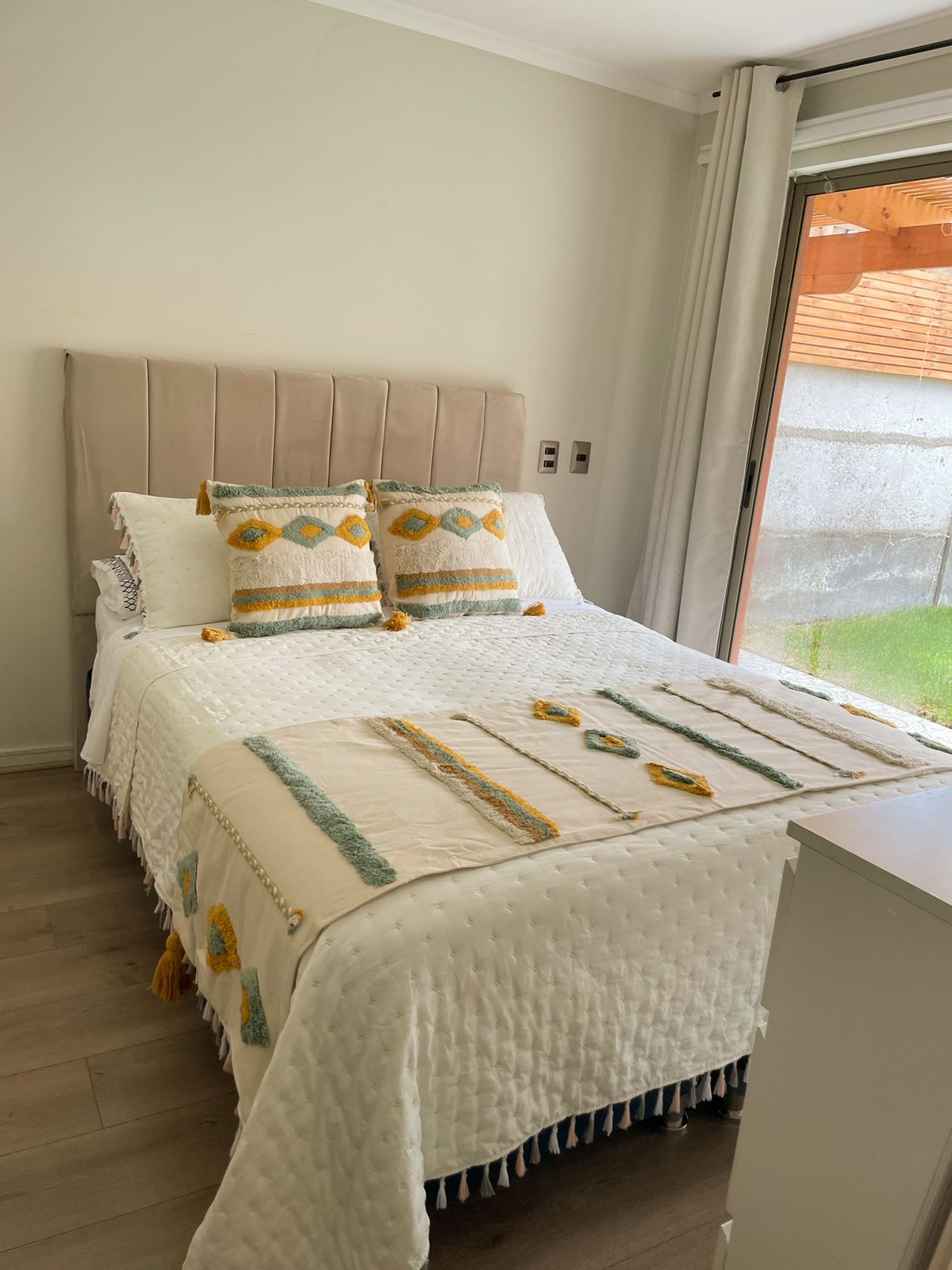 Set de piecera bohemia