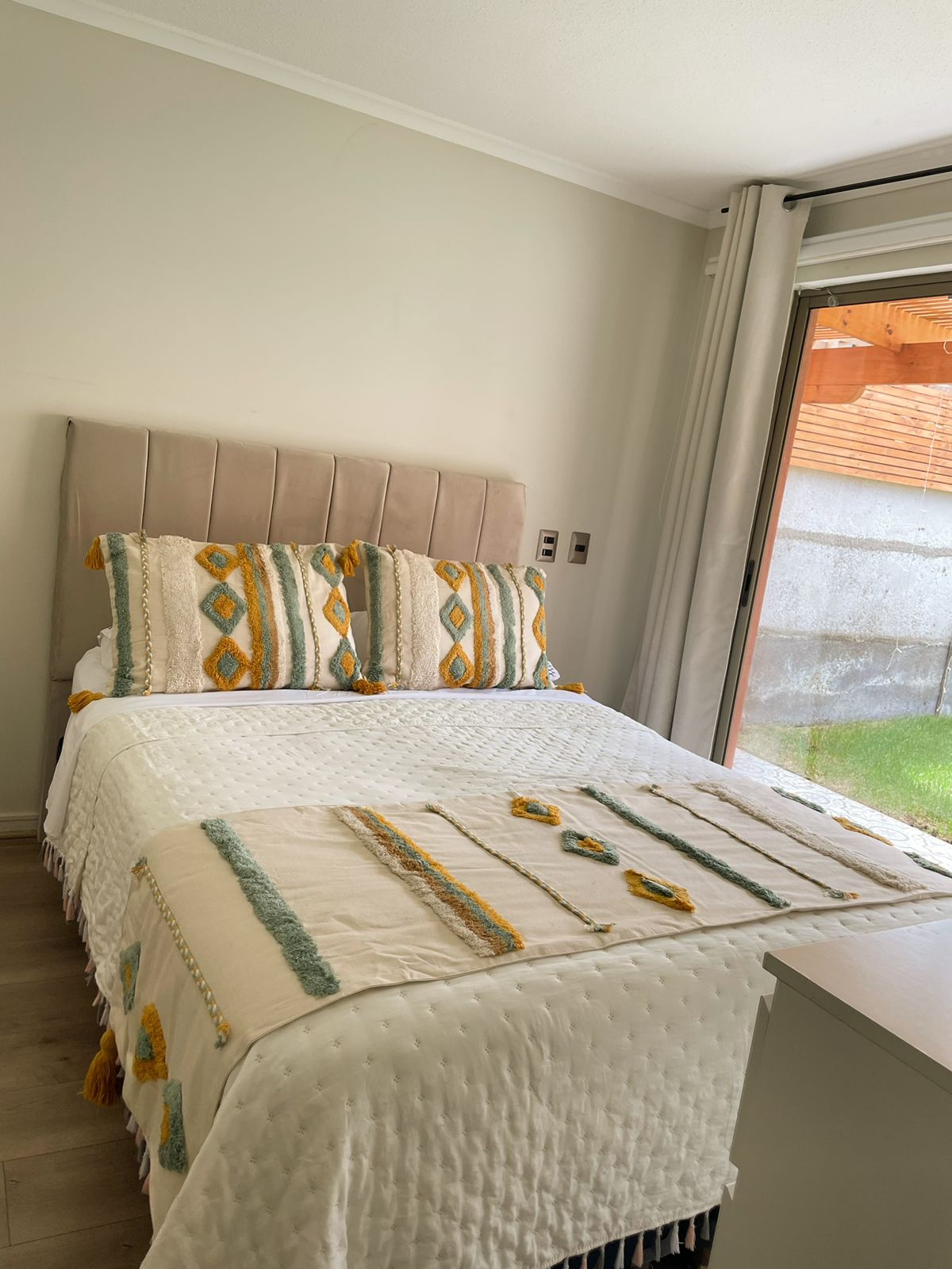 Set de piecera bohemia