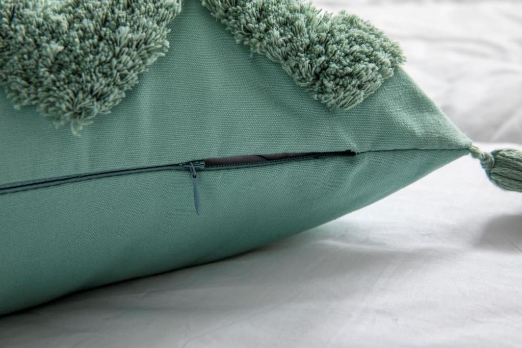 Set de piecera boho + 2 fundas