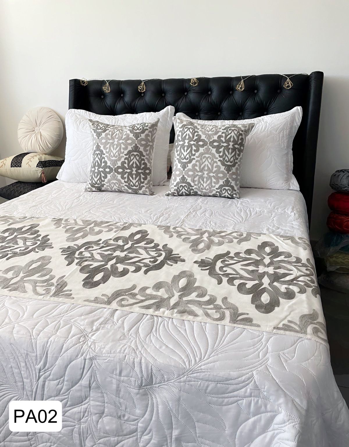 Set de pieceras bordadas