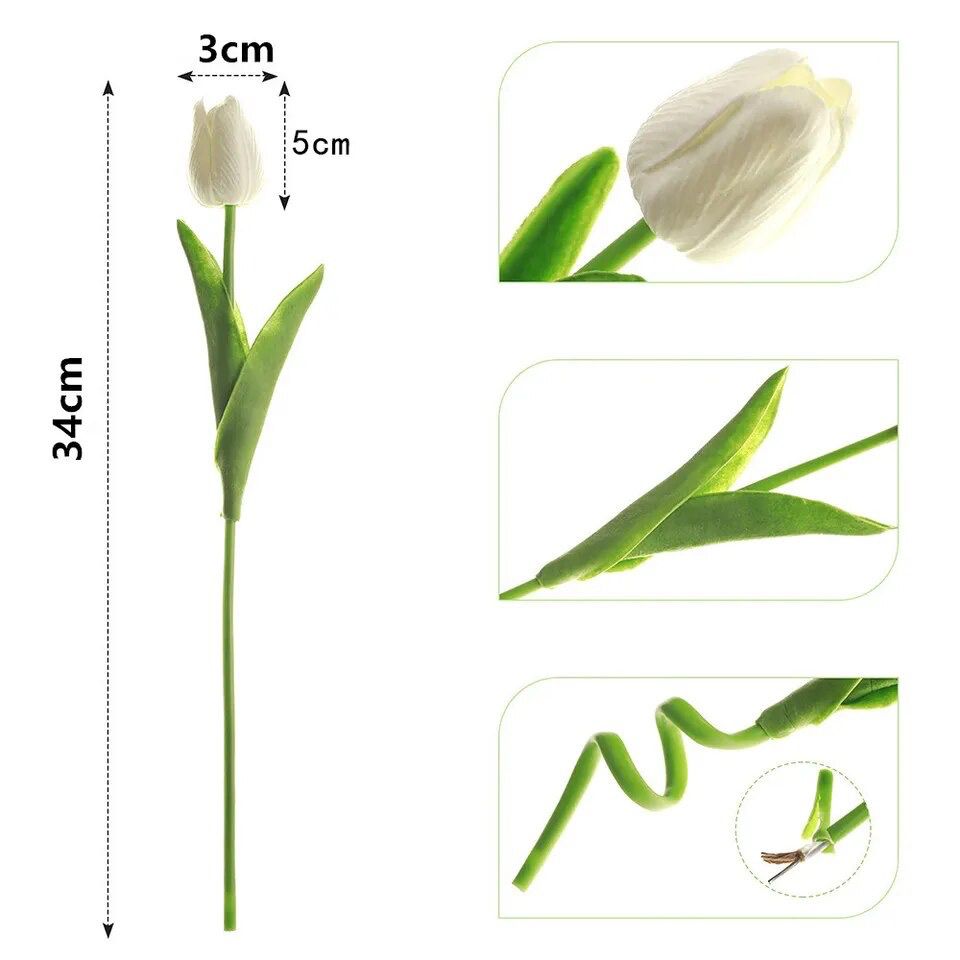 Ramos de tulipanes artificiales