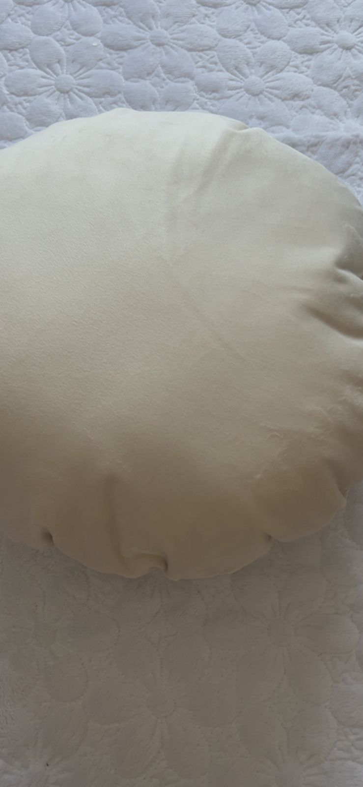 Cojin redondo velvet diametro 35cm