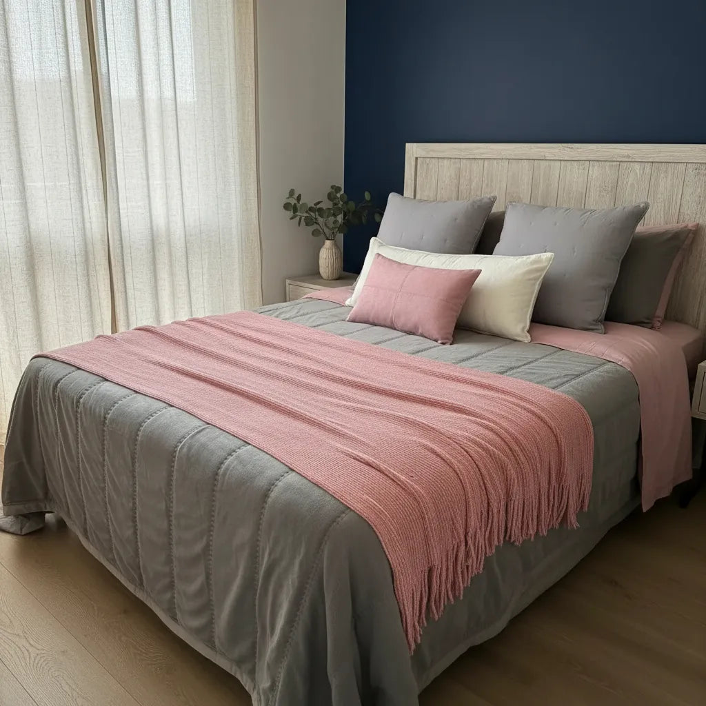 Set Renovación Invierno Refugio Rosa 7 Piezas