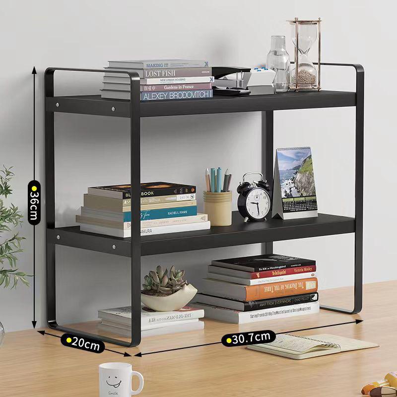 Repisa metálica y madera, dos niveles