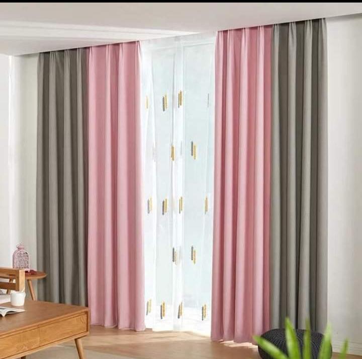 Cortinas combinadas