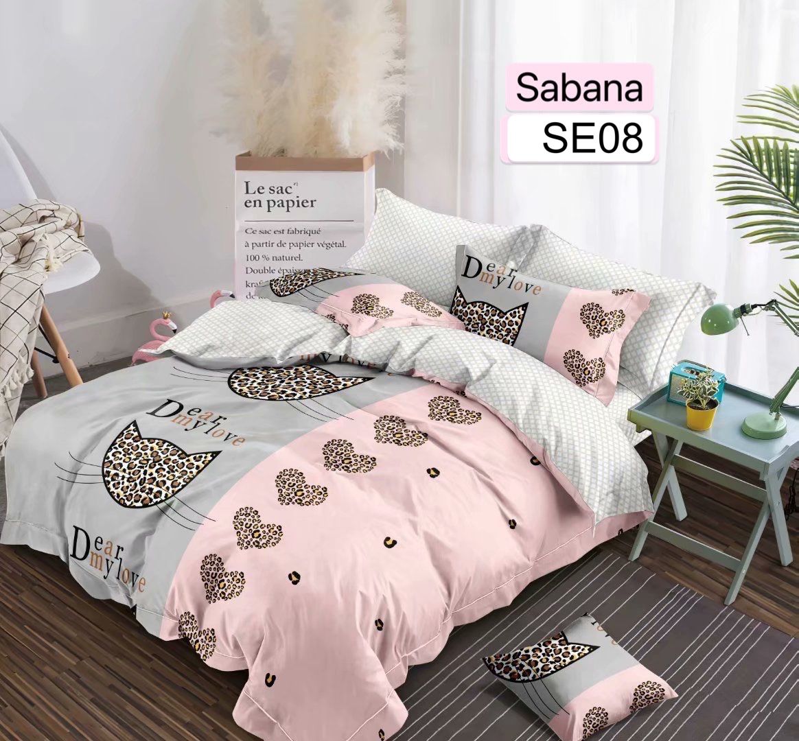 60 % descuento, juegos  de sábanas estampadas  king