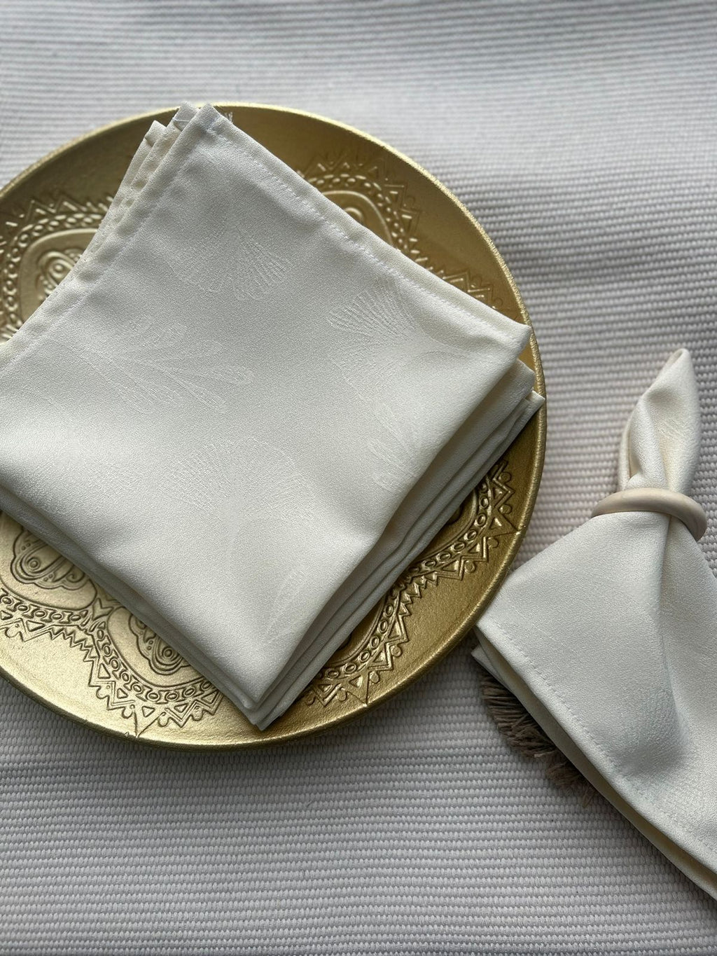 Set  6 servilletas de tela 40x40cm con diseño