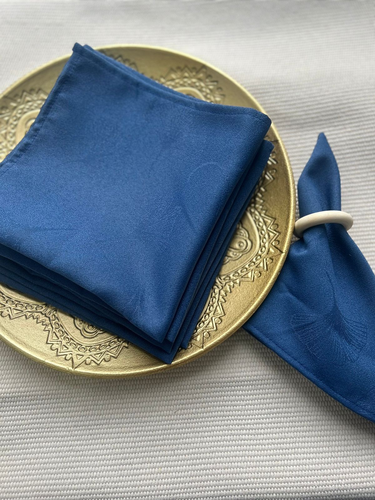 Set  6 servilletas de tela 40x40cm con diseño