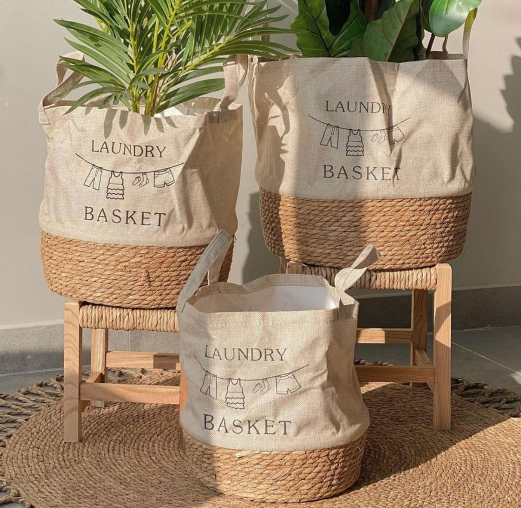 Set de 3 canastos decorativos