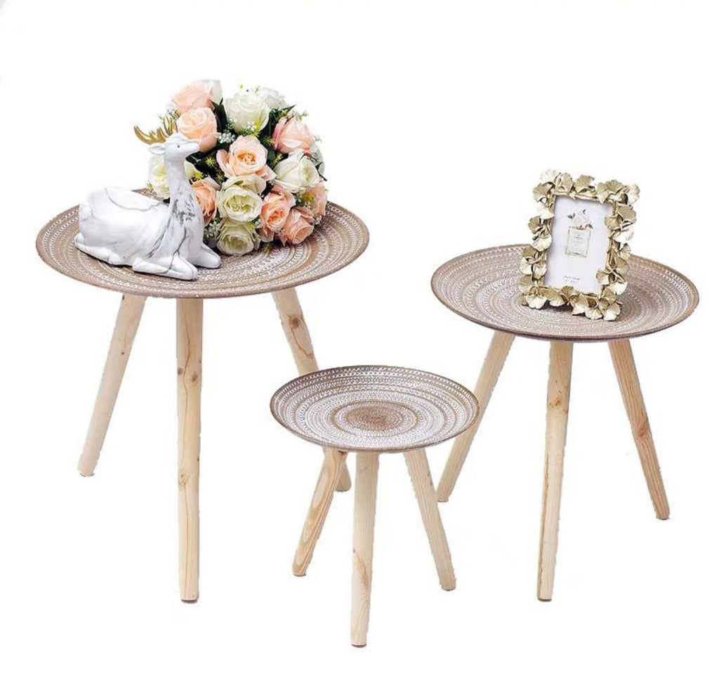 Set de mesas decorativas