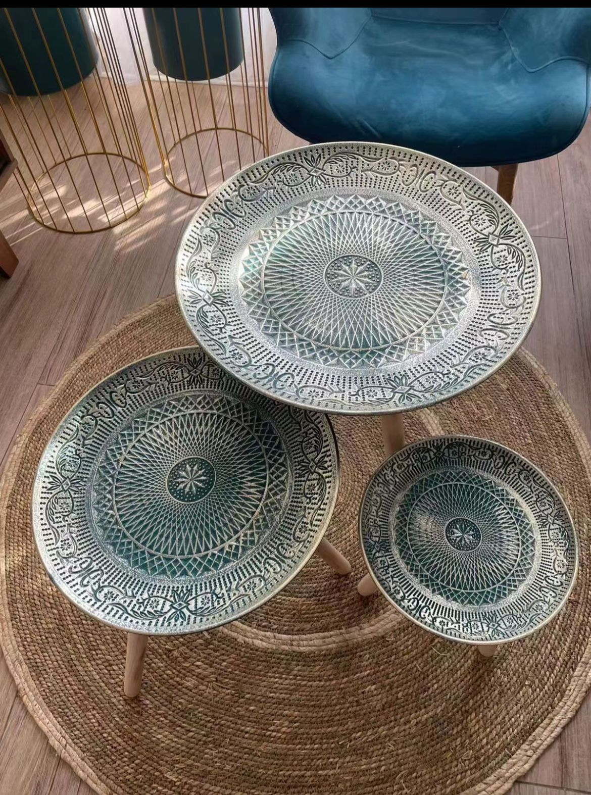 Set de mesas decorativas