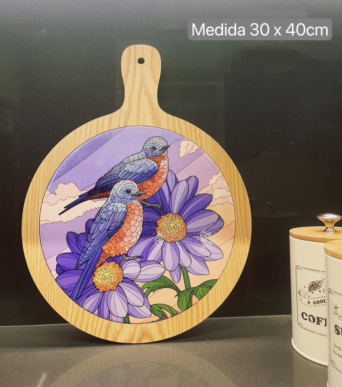 Tabla para picar decorada