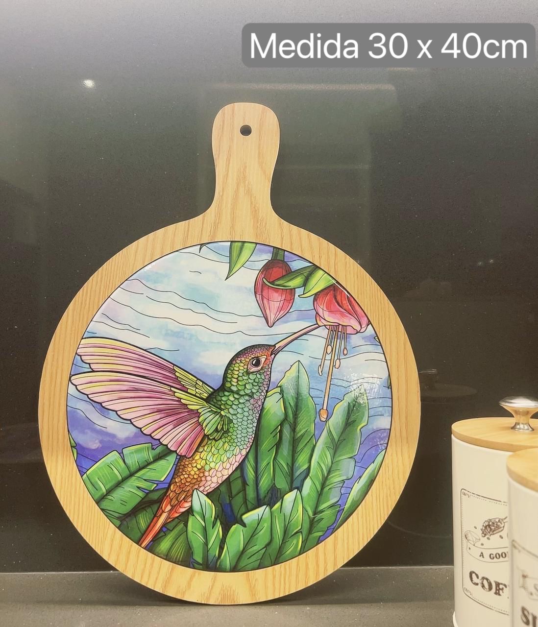 Tabla para picar decorada