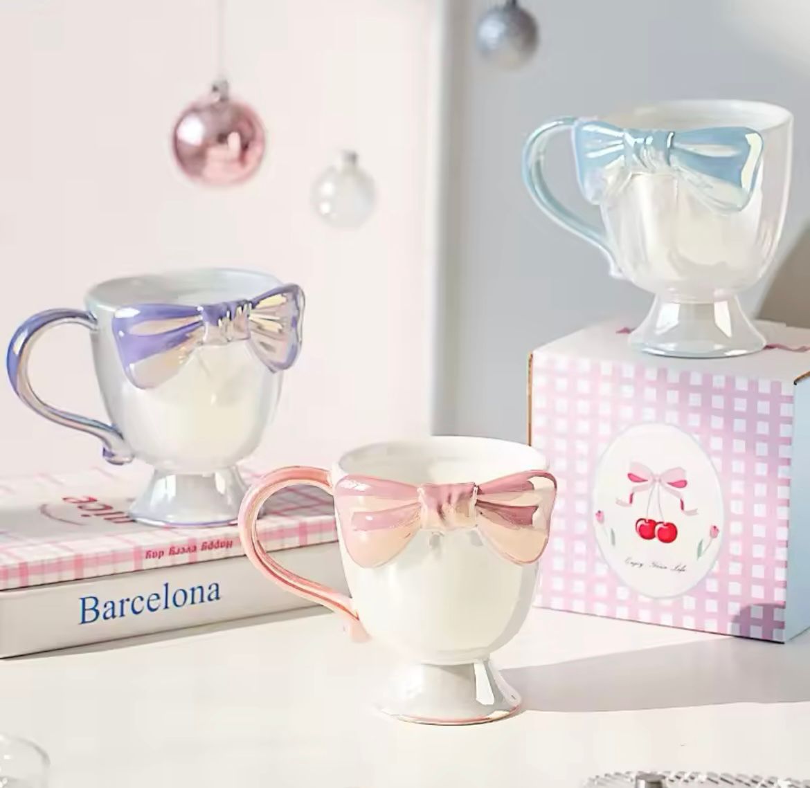 Tazas de ceramica lazo