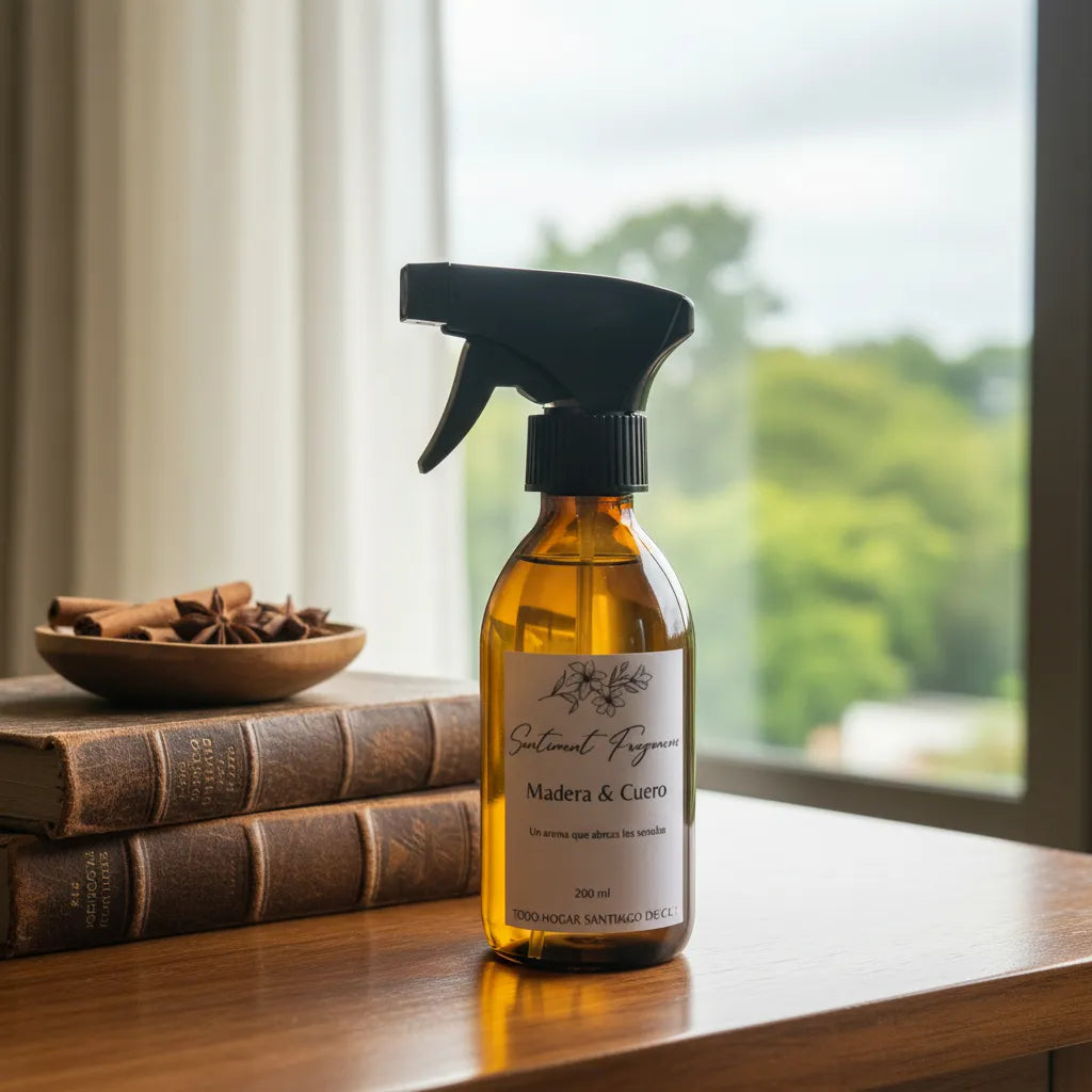 Home Spray - Fragancia Madera & Cuero