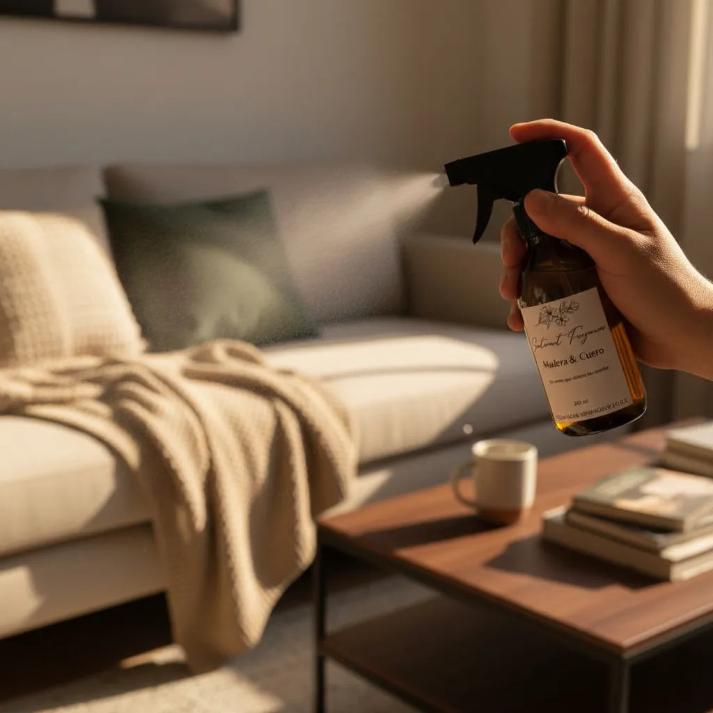 Home Spray - Fragancia Madera & Cuero