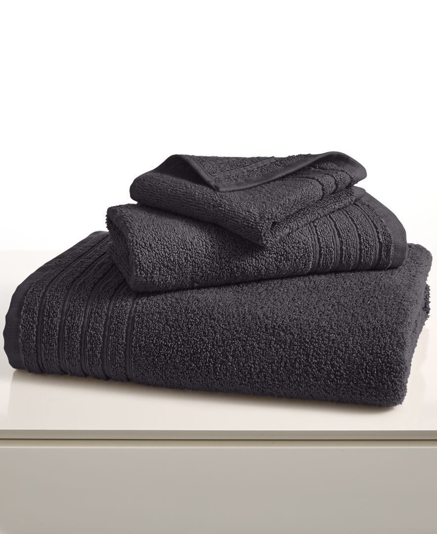 Set de 3 toallas 100% algodon, diseño lineas