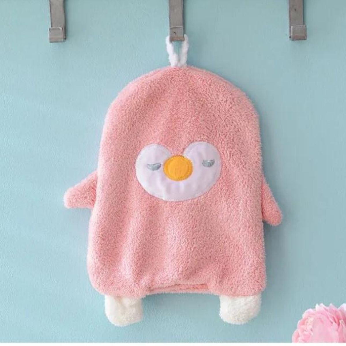 Set de 3 toallas absorbentes, diseño pingui