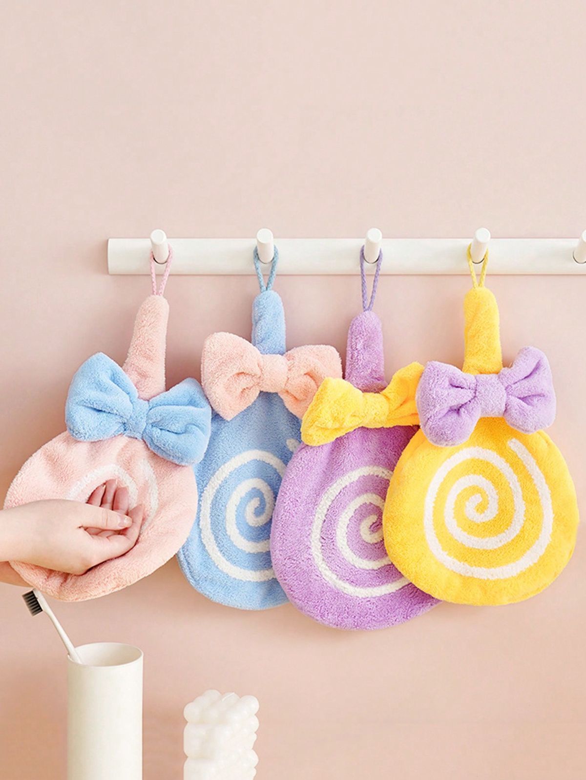 Set de 3 toallas absorbentes, diseño paleta