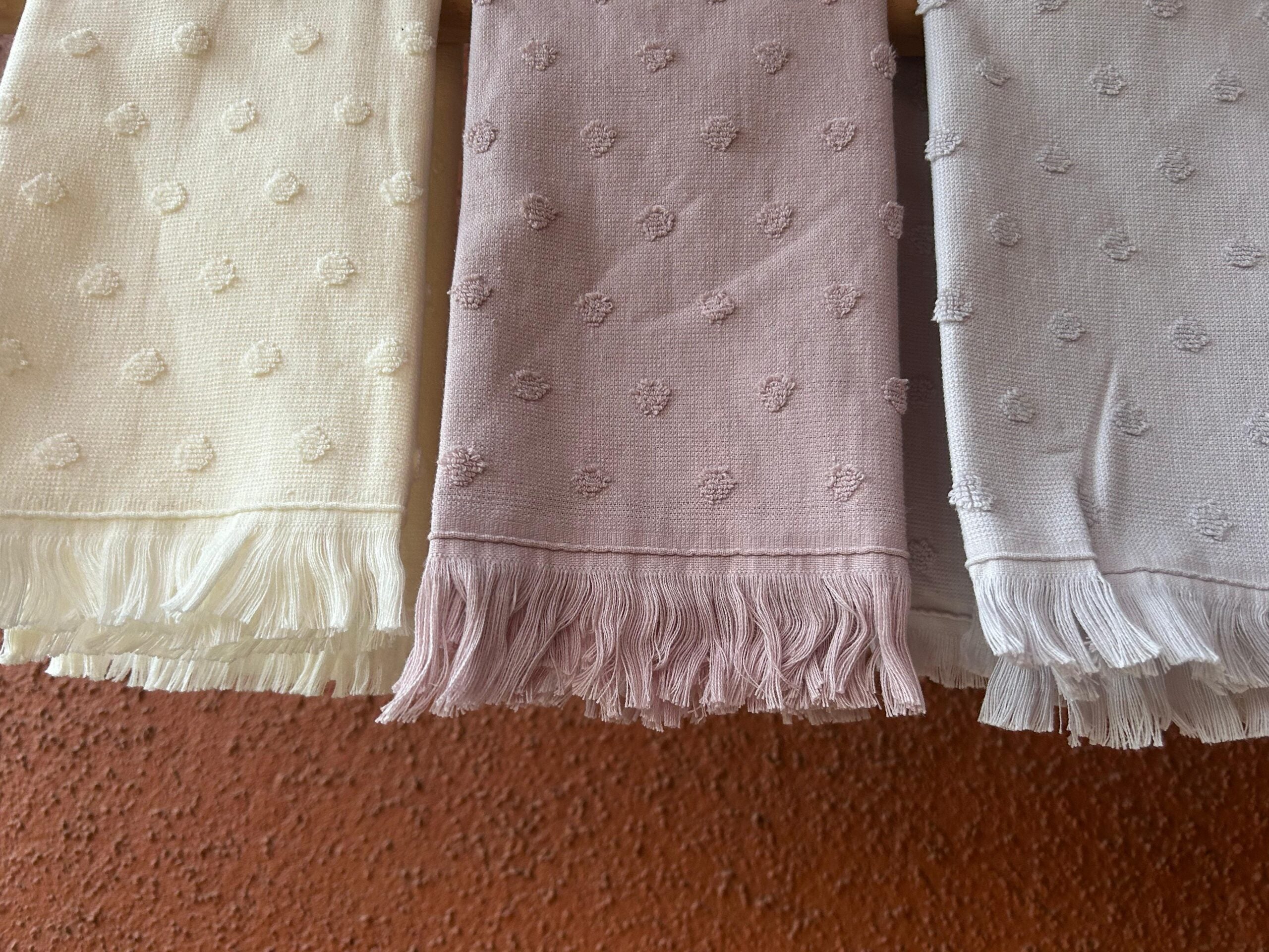 Set de 3 paños de cocina en algodon