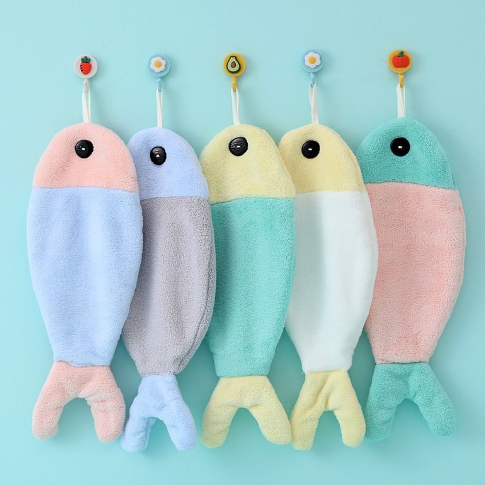 Set de 3 toallas absorbentes, diseño pez