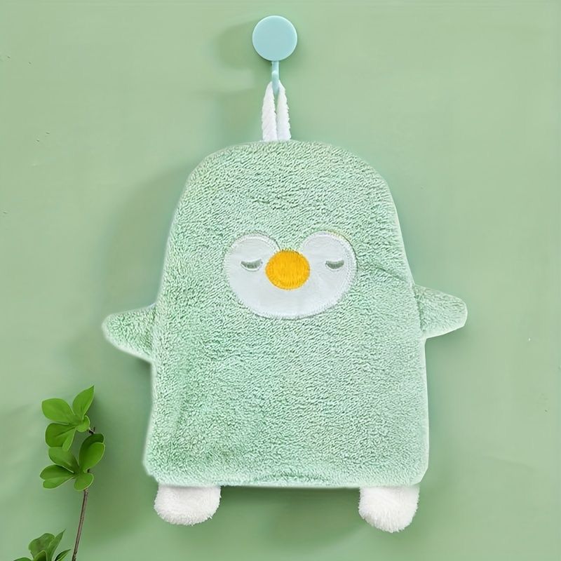 Set de 3 toallas absorbentes, diseño pingui