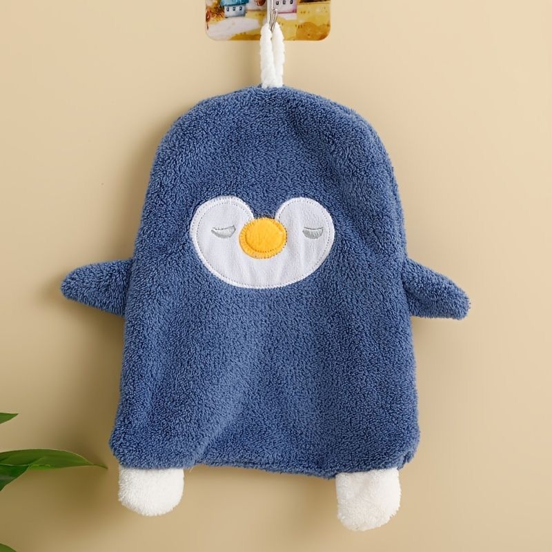 Set de 3 toallas absorbentes, diseño pingui