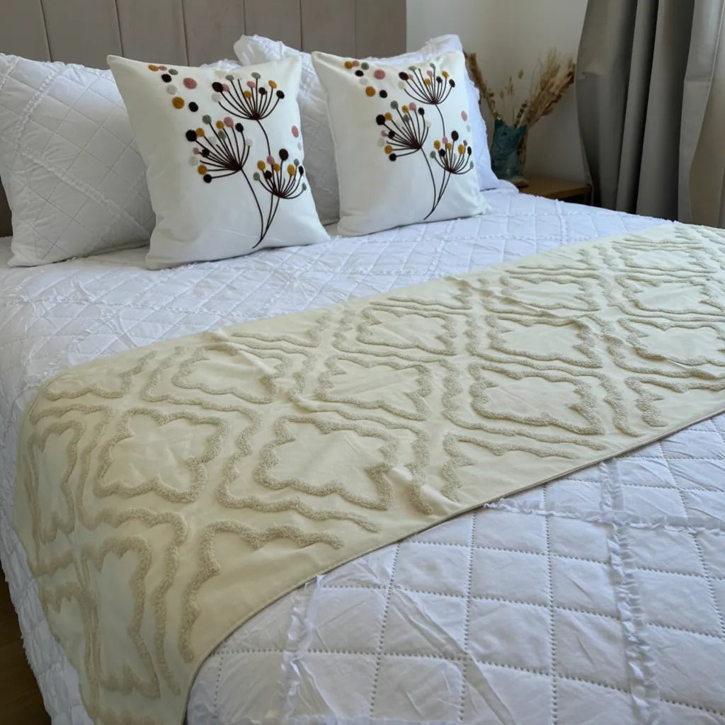 Set de pieceras bordadas