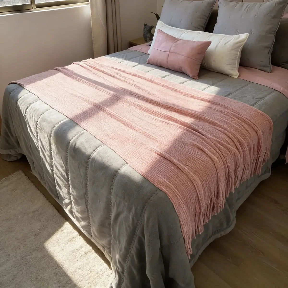 Set Renovación Invierno Refugio Rosa 7 Piezas