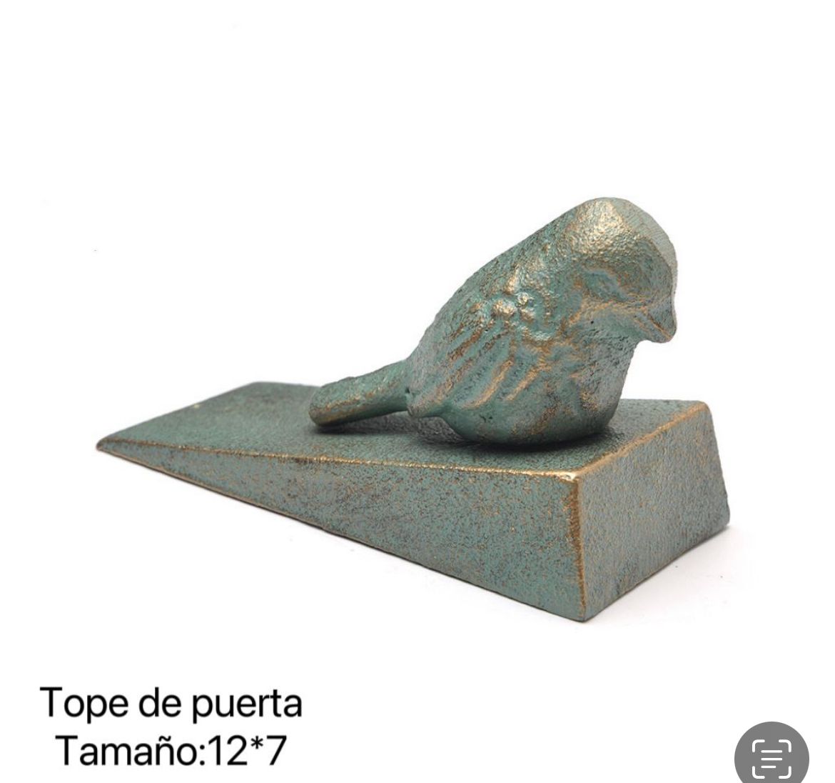 Tope de puerta en hierro