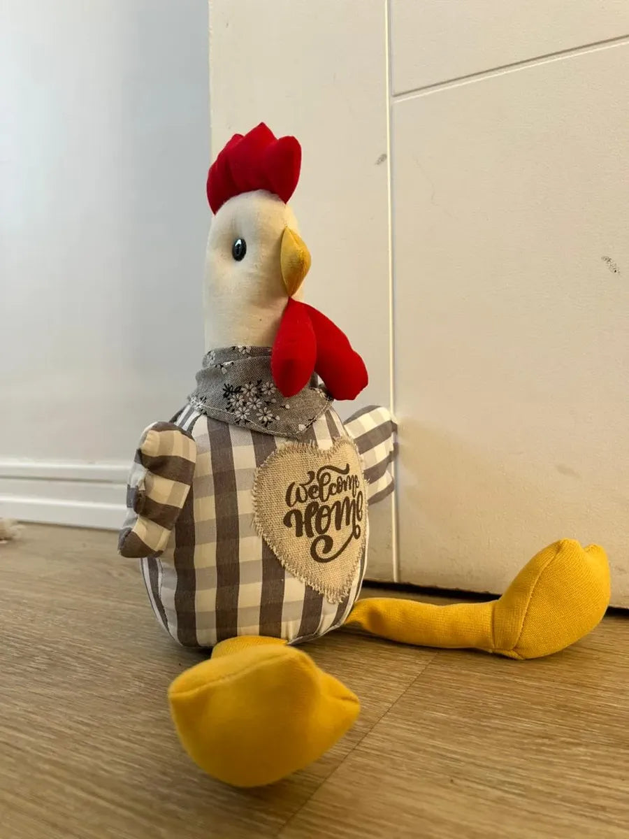 Tope De Puerta Decorativo Gallo Bienvenido (1,500 Kg) Beige Gallo