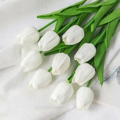 Ramos de tulipanes artificiales