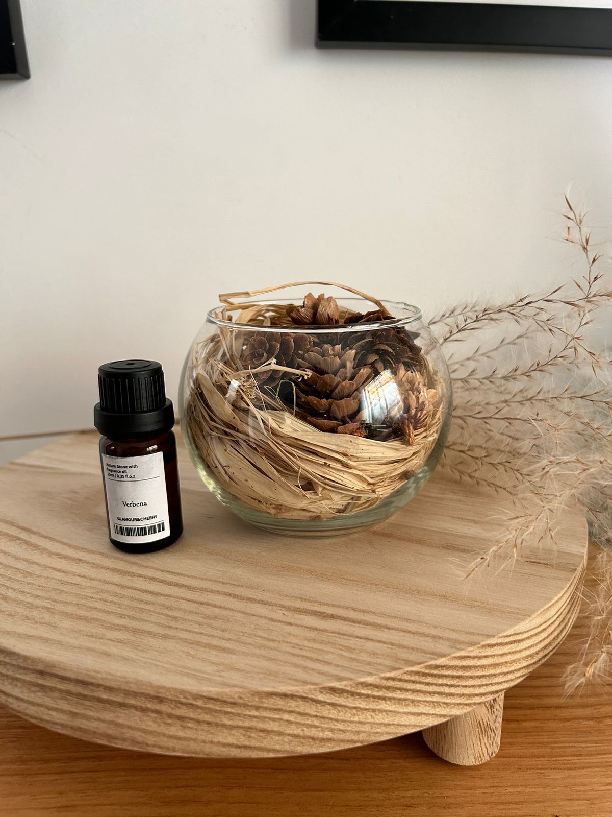 Copa de flores secas + aceite 10ml verbena