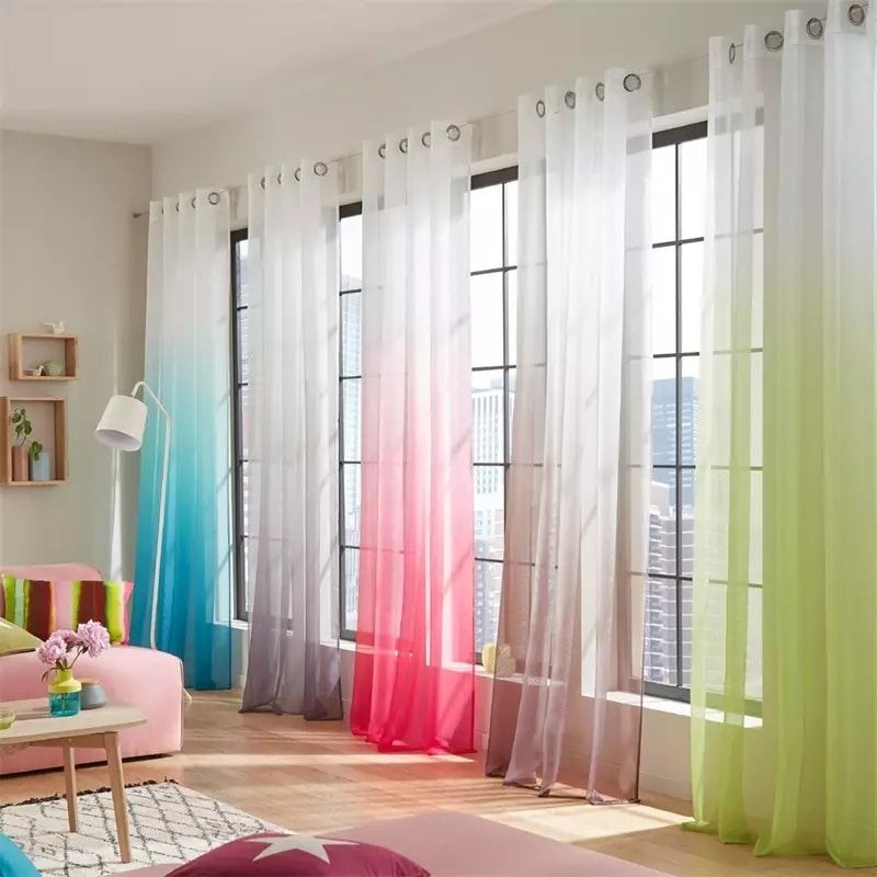 60% descuento, Visillos En Degradé