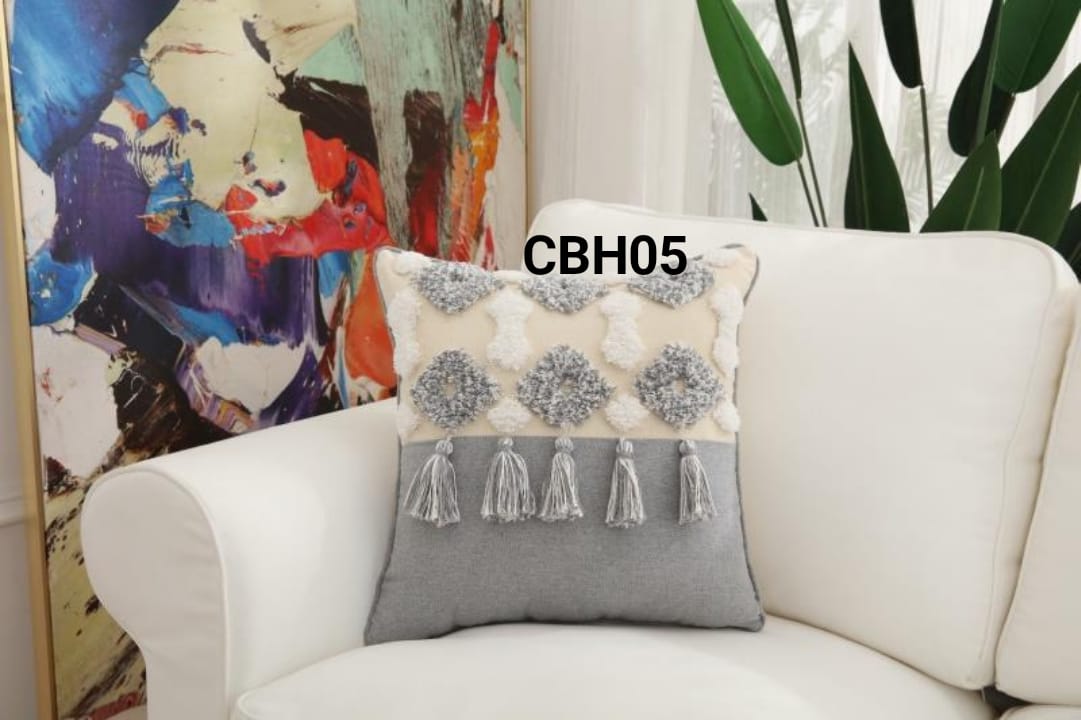 Cojin redondo boho 45cm – TODOHOGAR – Santiago de Chile