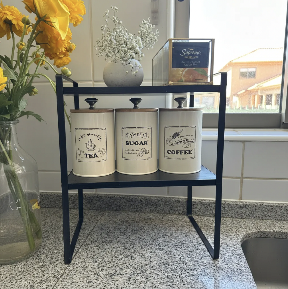 Descuento 20% Set de 3 canister de cocina