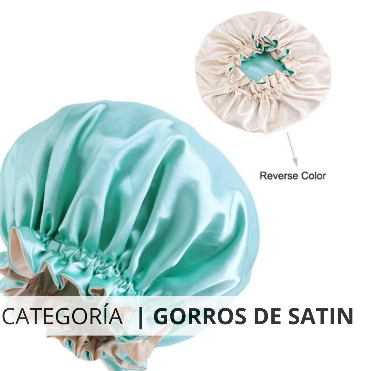 Gorros de satin