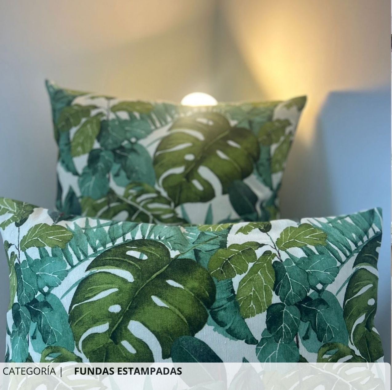 Fundas de cojines estampadas