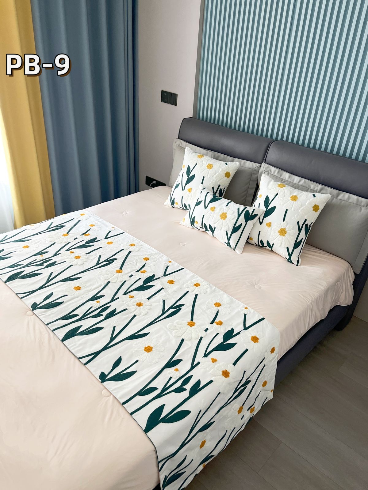 Set de pieceras bordadas