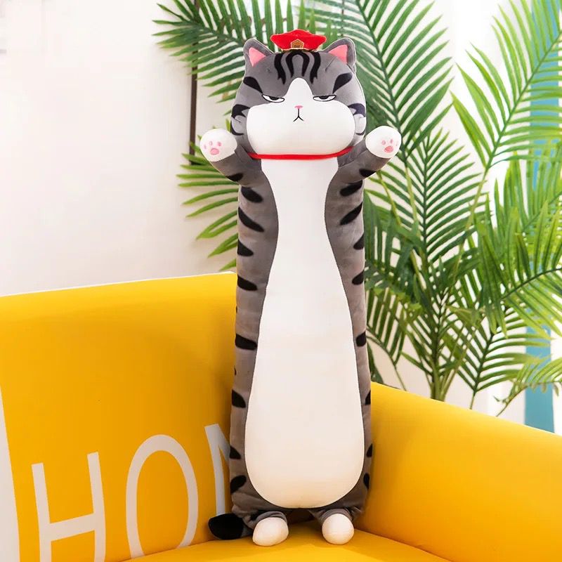 Peluche gato enojado