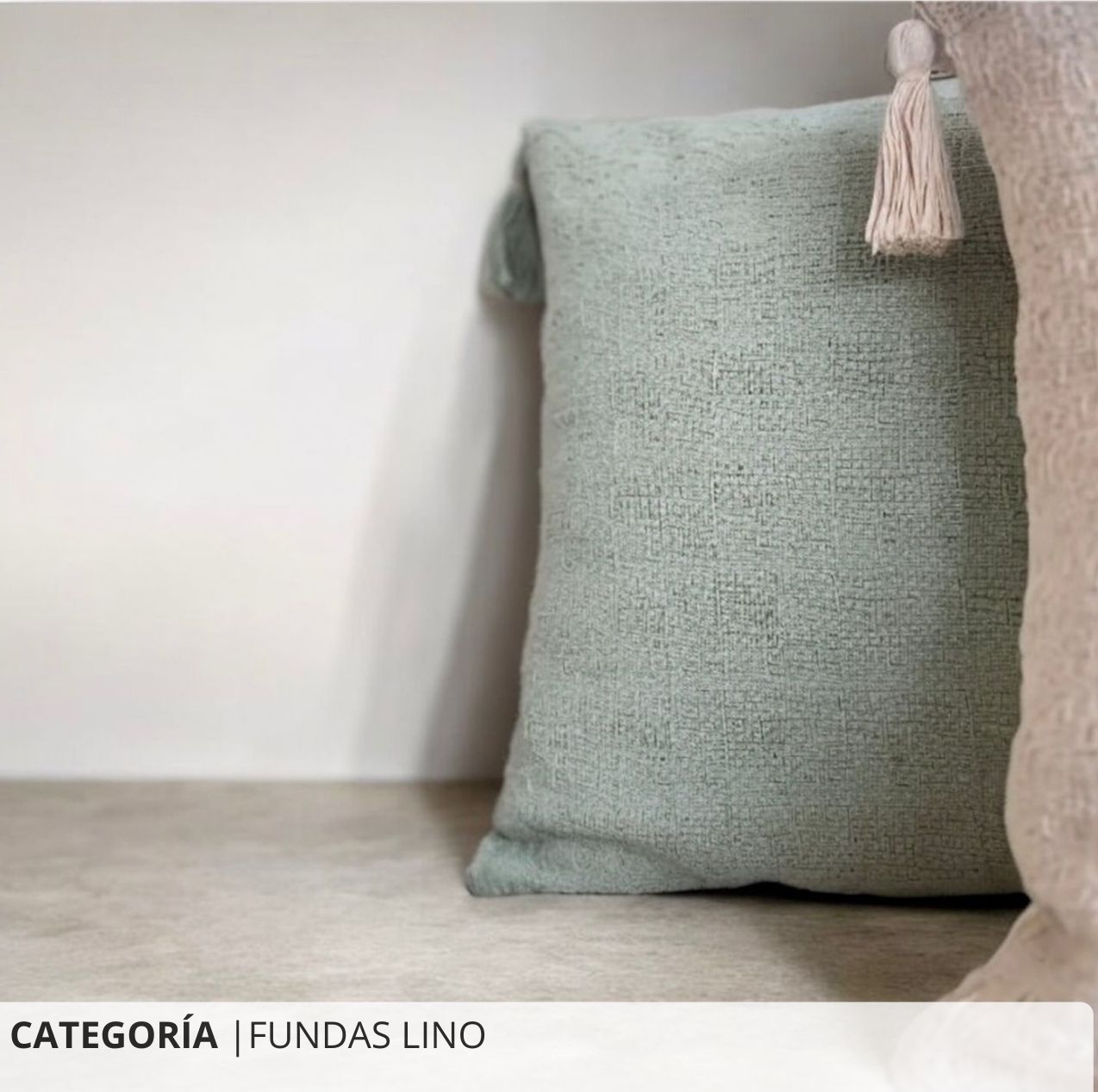 Fundas en lino